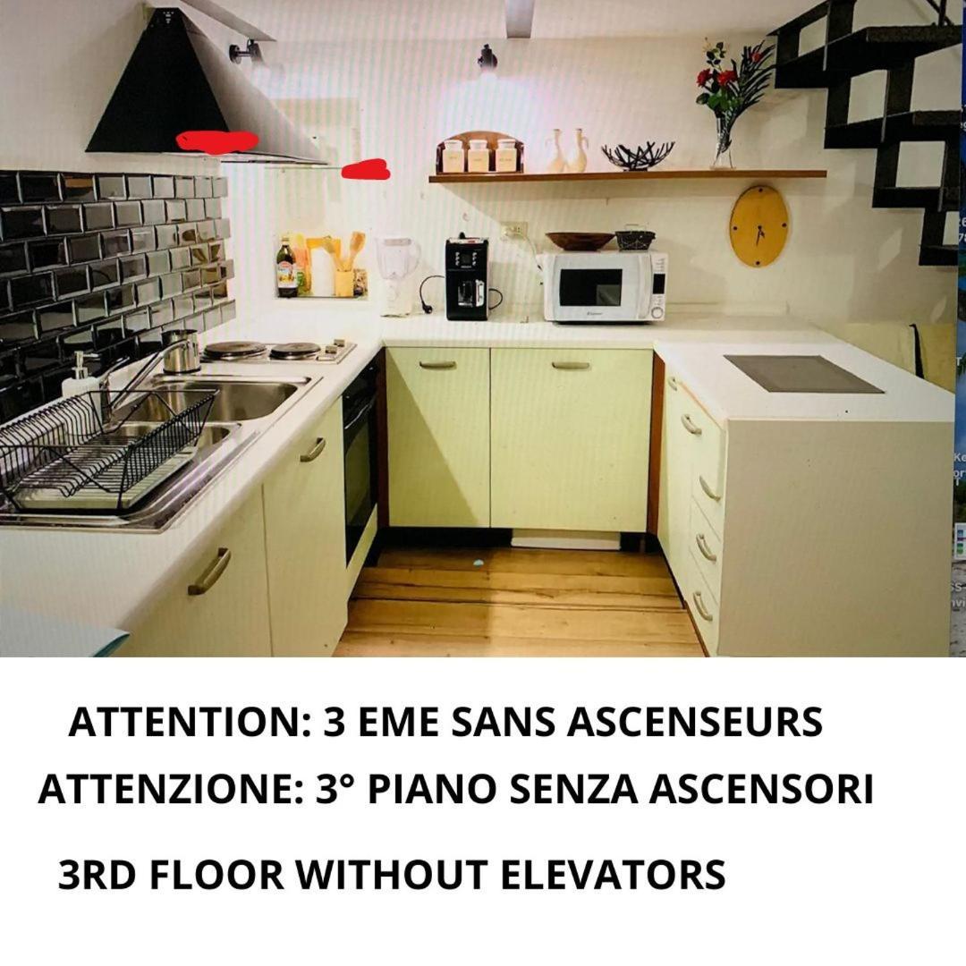 Studio Loft In The Center Sanremo For 3 People ภายนอก รูปภาพ